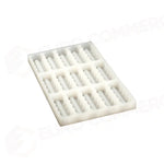 STAMPO IN SILICONE DELICIOUS SNACK 285 X 175 MM - 15 IMPRONTE 90 X 30 X H 19 MM - DS02 - PAVONI ITALIA - STAMPI