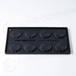 STAMPO IN SILICONE PER TOP TWIRL EMMANUELE FORCONE MM 300X175 8 IMPRONTE Ø MM 60X8 H - VOL. ~ 18 ML - TOP28S - PAVONI
