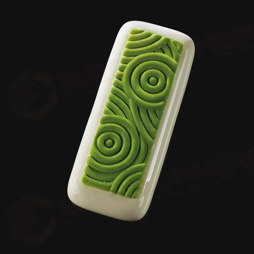 STAMPO IN SILICONE TOP CIRCLE 240 X 175 MM 2 IMPRONTE 210 X 70 X H 9 MM - VOL.90 ML + PACK - TOP04S - PAVONI ITALIA
