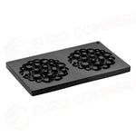 STAMPO IN SILICONE TOP CORAL 300 X 175 MM 2 IMPRONTE Ø 135 X H 15 MM - VOL.90 ML + PACK - TOP09S - PAVONI ITALIA