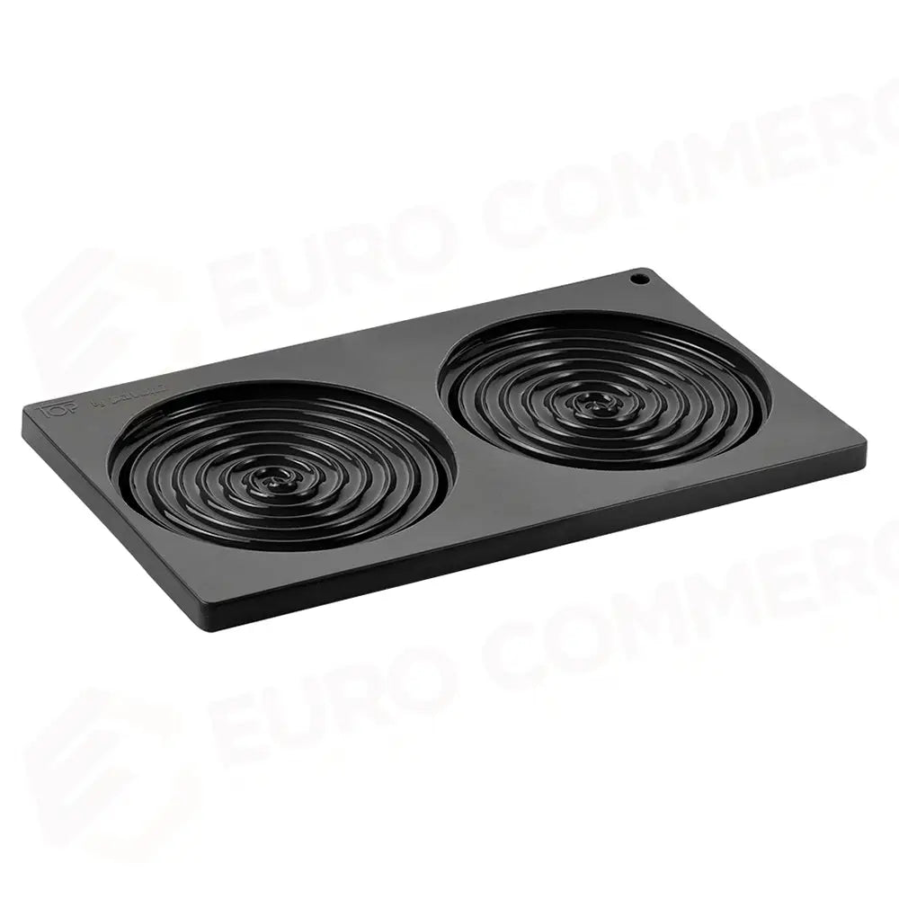 STAMPO IN SILICONE TOP IPNOSI 300 X 175 MM 2 IMPRONTE Ø 140 X H 10 MM - VOL.125 ML + PACK - TOP05S - PAVONI ITALIA