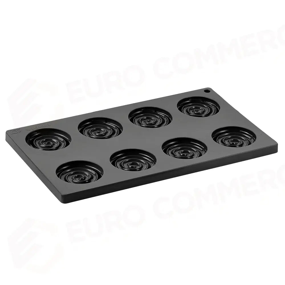 STAMPO IN SILICONE TOP IPNOSI 300 X 175 MM 8 IMPRONTE Ø 60 X H 10 MM - VOL.30 ML + PACK - TOP07S - PAVONI ITALIA