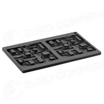 STAMPO IN SILICONE TOP MAYA 300 X 175 MM 2 IMPRONTE 135 X 135 X H 7 MM - VOL.90 ML + PACK - TOP01S - PAVONI ITALIA