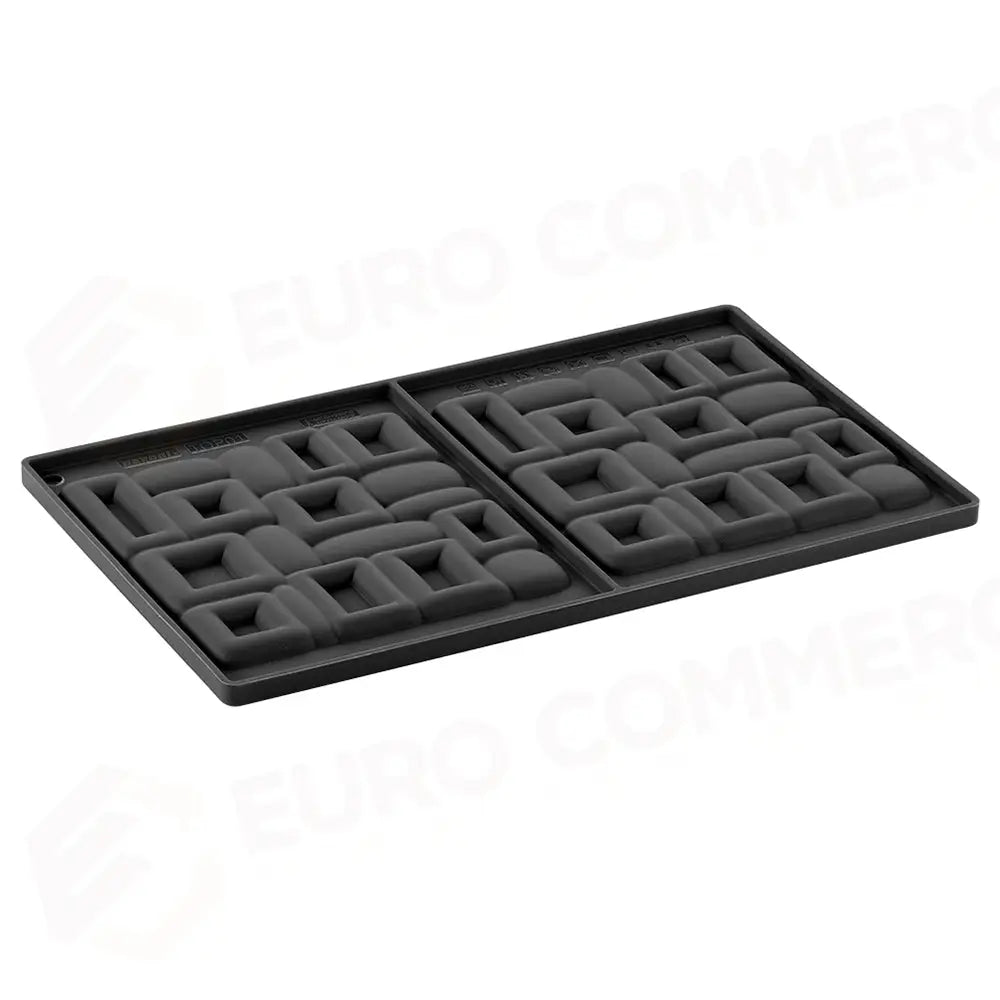 STAMPO IN SILICONE TOP MAYA 300 X 175 MM 2 IMPRONTE 135 X 135 X H 7 MM - VOL.90 ML + PACK - TOP01S - PAVONI ITALIA