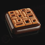 STAMPO IN SILICONE TOP MAYA 300 X 175 MM 2 IMPRONTE 135 X 135 X H 7 MM - VOL.90 ML + PACK - TOP01S - PAVONI ITALIA