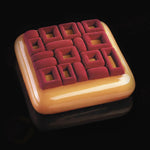 STAMPO IN SILICONE TOP MINI MAYA 240 X 140 ML 2 IMPRONTE 110 X 110 X H 12 MM - VOL. 58 ML + TOP12S - PAVONI ITALIA