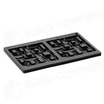 STAMPO IN SILICONE TOP MINI MAYA 240 X 140 ML 2 IMPRONTE 110 X 110 X H 12 MM - VOL. 58 ML + TOP12S - PAVONI ITALIA