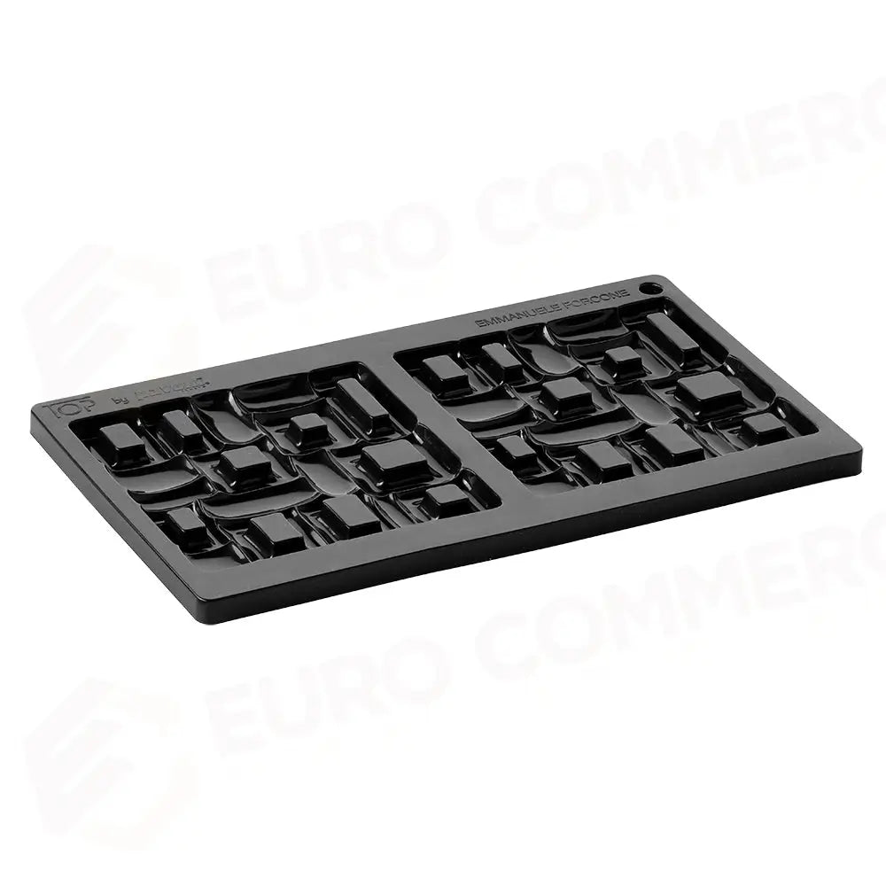 STAMPO IN SILICONE TOP MINI MAYA 240 X 140 ML 2 IMPRONTE 110 X 110 X H 12 MM - VOL. 58 ML + TOP12S - PAVONI ITALIA
