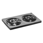 STAMPO IN SILICONE TOP MINI RIVER 240 X 140 MM 2 IMPRONTE Ø 110 X H 12 MM - VOL. 58 ML + PAC - TOP11S - PAVONI ITALIA