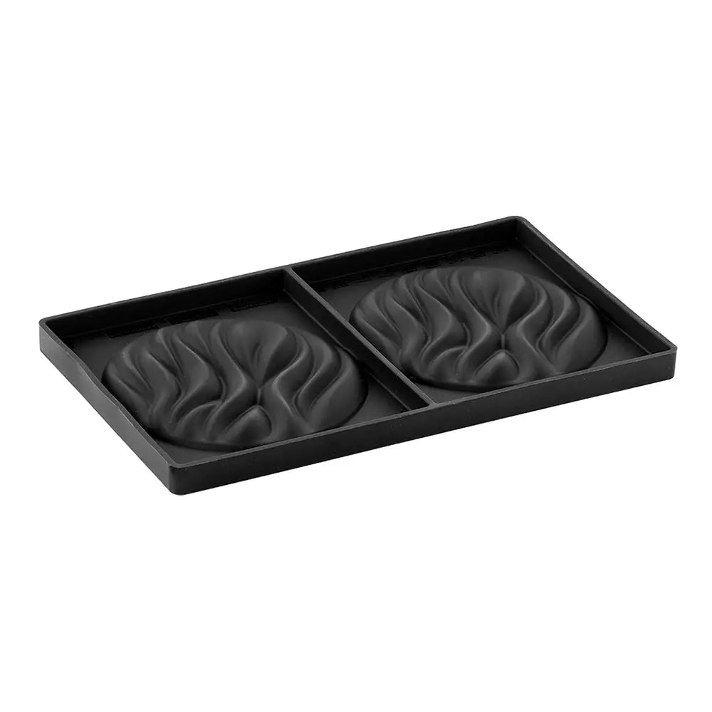 STAMPO IN SILICONE TOP MINI RIVER 240 X 140 MM 2 IMPRONTE Ø 110 X H 12 MM - VOL. 58 ML + PAC - TOP11S - PAVONI ITALIA