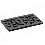 STAMPO IN SILICONE TOP MINI SHANGAI 240 X 140 MM 2 IMPRONTE 107 X 107 X H 8 MM - VOL. 45 M - TOP14S - PAVONI ITALIA