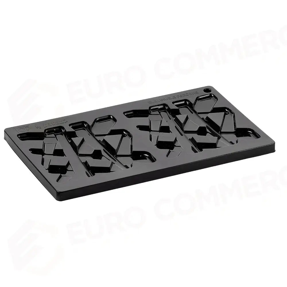 STAMPO IN SILICONE TOP MINI SHANGAI 240 X 140 MM 2 IMPRONTE 107 X 107 X H 8 MM - VOL. 45 M - TOP14S - PAVONI ITALIA