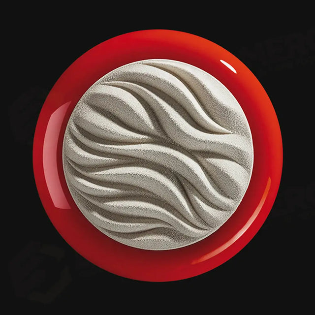 STAMPO IN SILICONE TOP RIVER 300 X 175 MM, 2 IMPRONTE Ø 135 X H 15 MM - VOL.110 ML + PACK - TOP08S - PAVONI ITALIA