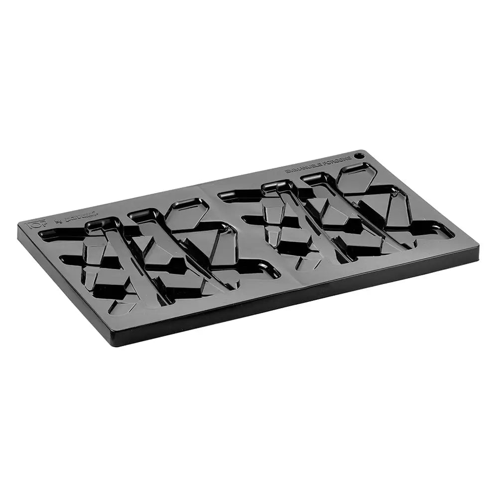 STAMPO IN SILICONE TOP SHANGHAI 300 X 175 MM 2 IMPRONTE 135 X 135 X H 10 MM - VOL. 88 ML + TOP13S - PAVONI ITALIA