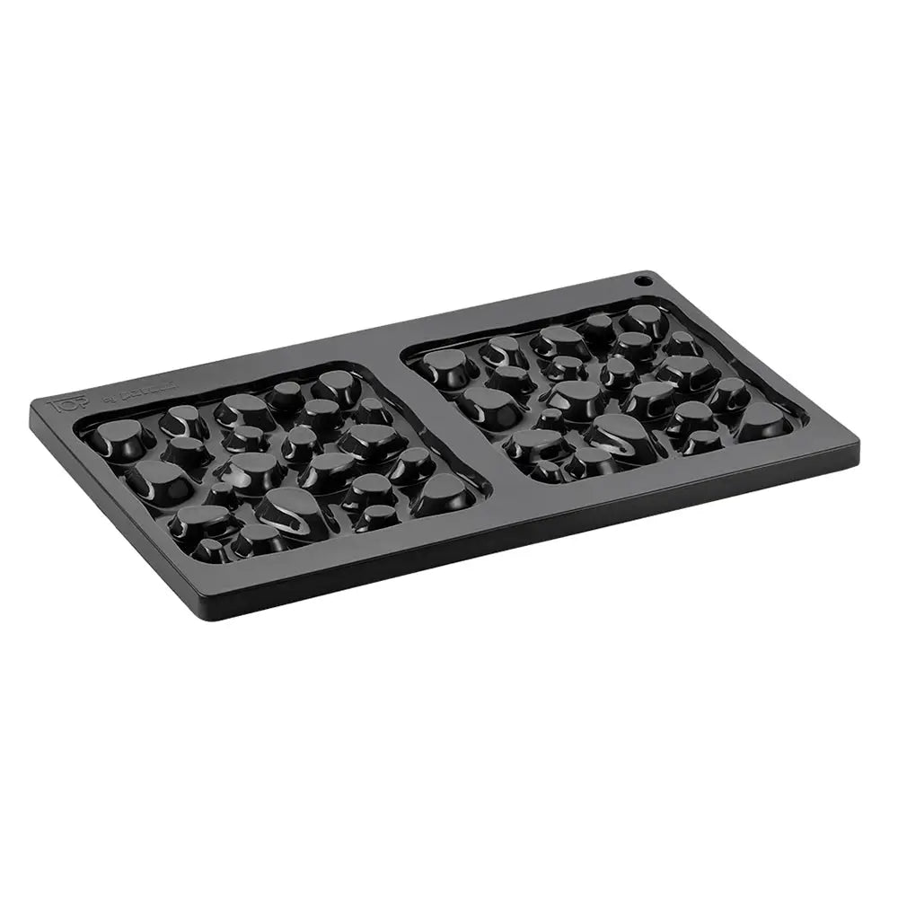 STAMPO IN SILICONE TOP SPONGE 300 X 175 MM 2 IMPRONTE 135 X 135 X H 10 MM - VOL.80 ML + PA - TOP02S - PAVONI ITALIA