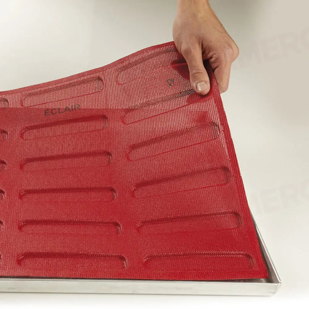 STAMPO MICROFORATO ÉCLAIR 600 X 400 MM - 24 IMPRONTE 125 X 25 X H 5 MM - FF13 - PAVONI ITALIA - STAMPI