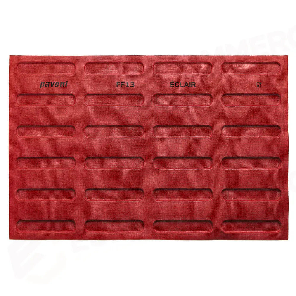 STAMPO MICROFORATO ÉCLAIR 600 X 400 MM - 24 IMPRONTE 125 X 25 X H 5 MM - FF13 - PAVONI ITALIA - STAMPI