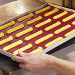 STAMPO MICROFORATO ÉCLAIR 600 X 400 MM - 24 IMPRONTE 125 X 25 X H 5 MM - FF13 - PAVONI ITALIA - STAMPI