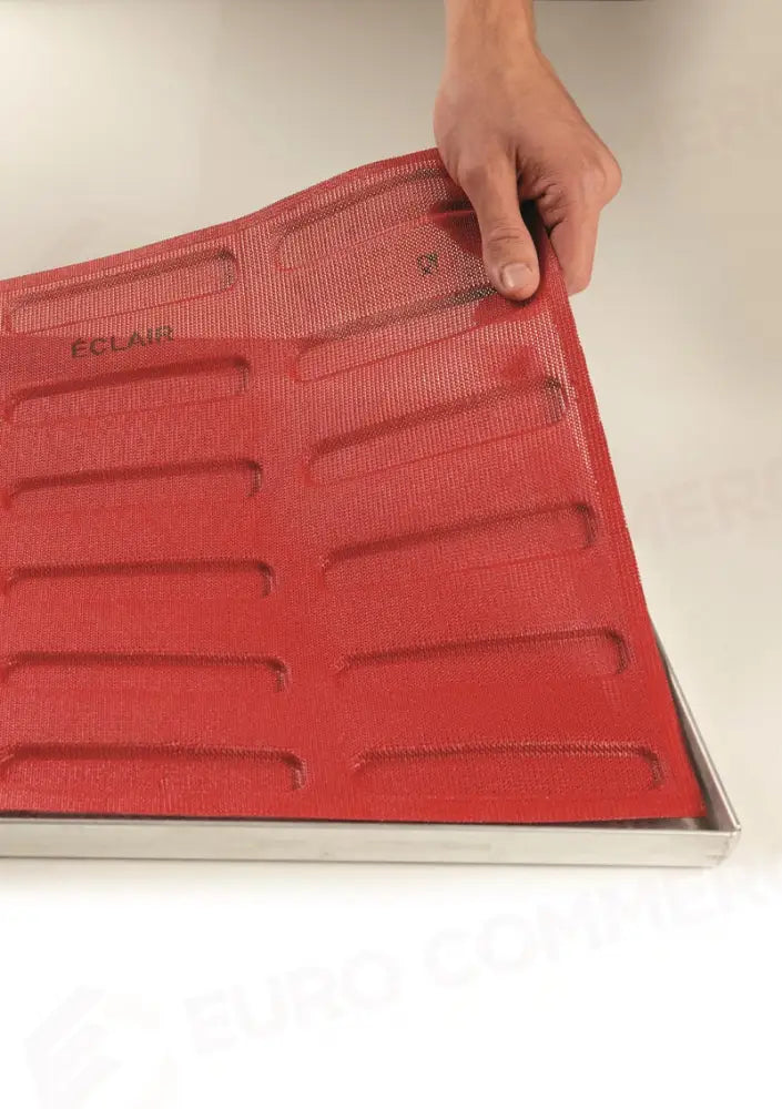 STAMPO MICROFORATO FORMASIL 400 X 300 MM FORME ÉCLAIR - 12 IMPRONTE 125 X 25 X H 5 MM - FF4313 - PAVONI ITALIA - STAMPI