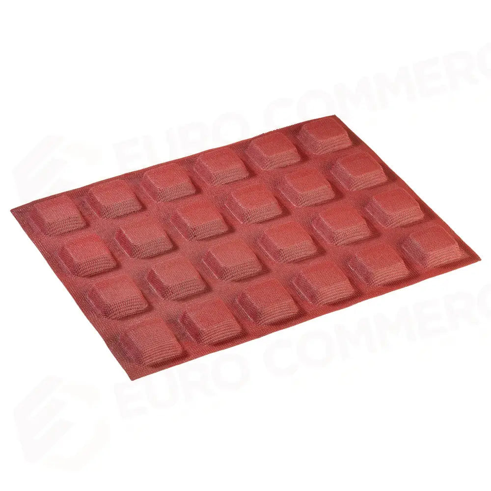 STAMPO MICROFORATO FORMASIL 400 X 300 MM FORME QUADRATE - 24 IMPRONTE SUP. 45 MM INF. 37 MM X H 16 MM VOL. 27 ML