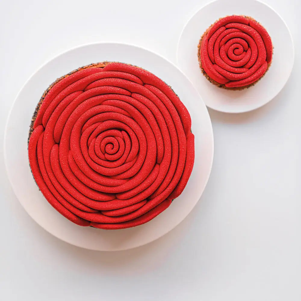 STAMPO PAVOCAKE LA VIE EN ROSE CÉDRIC GROLET - MM Ø 180XH 45 - VOL. ~960 ML - KE080S - PAVONI ITALIA