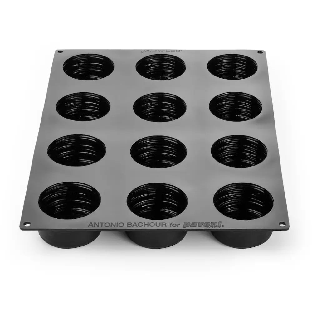 STAMPO PAVOFLEX 400X300 LINEA ANTONIO BACHOUR 12 IMPRONTE - Ø MM 73×40 H - VOL. ~ 140 ML - PX43128S - PAVONI ITALIA