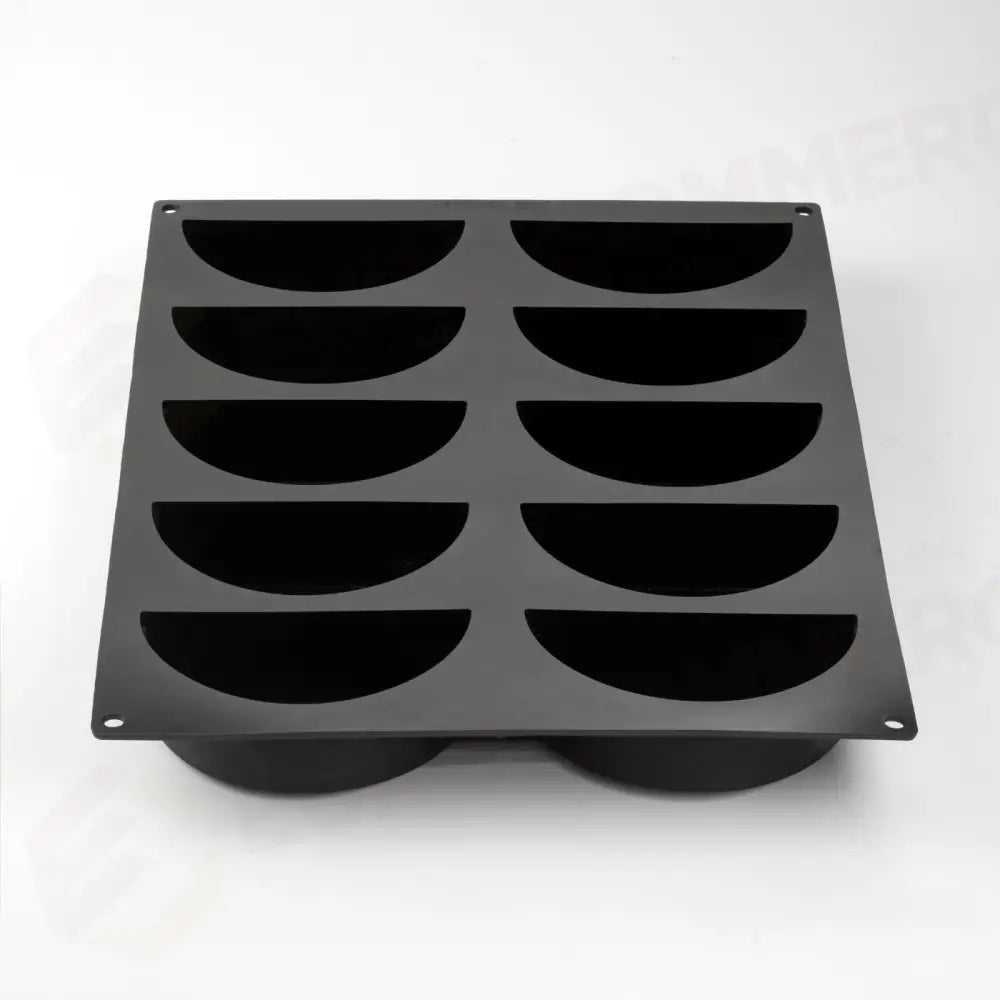 STAMPO PAVOFLEX 400X300 MM HALFMOON 10 IMPRONTE - MM 126X63X40 H - VOL. ~ 240 ML - PXHALFMOONS - PAVONI ITALIA