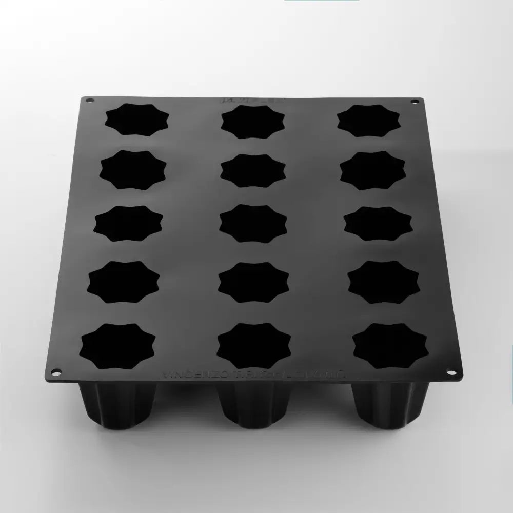 STAMPO PAVOFLEX 400X300 MM PANDORO VINCENZO TIRI 15 IMPRONTE - Ø MM 65X65 H - VOL. ~ 120 - PX43114S - PAVONI ITALIA