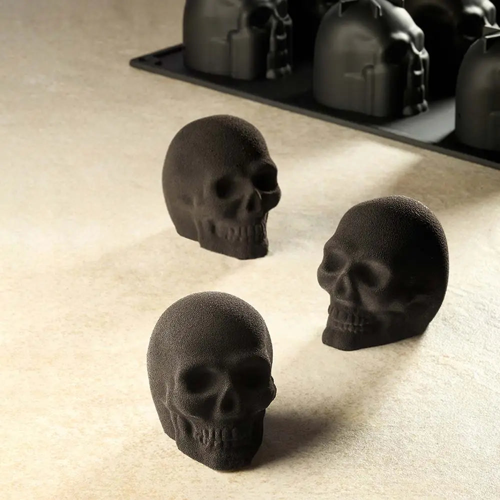 STAMPO PAVOFLEX 400X300 MM SKULL FABRIZIO FIORANI 16 IMPRONTE - MM 50X70X60 H - VOL. ~ 120 - PX43110S - PAVONI ITALIA