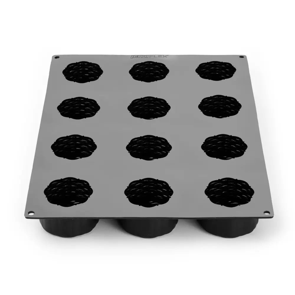 STAMPO PAVOFLEX 400X300 PANIER 12 IMPRONTE Ø MM 74×45 H - VOL. ~ 135 ML - PX43127S - PAVONI ITALIA