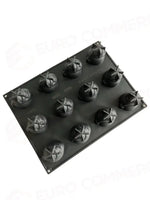 STAMPO PAVOFLEX 400X300 SANTA CLAUS 12 IMPRONTE - MM 60X72XH 70 - VOL. ~ 128 ML - PX4389S - PAVONI ITALIA