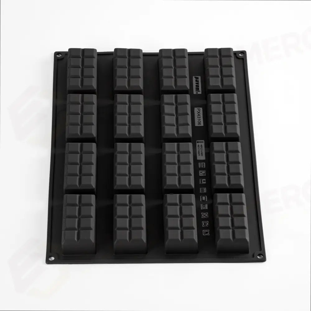 STAMPO PAVOFLEX 400X300 TABLETTE CÉDRIC GROLET 16 IMPRONTE - MM 85X45X30 H - VOL. ~ 100 ML - PX43106S - PAVONI ITALIA