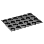 STAMPO PAVOFLEX IN SILICONE 600 X 400 MM - 24 IMPRONTE Ø 74 X H 15 MM - VOL.65 ML - PX078 - PAVONI ITALIA
