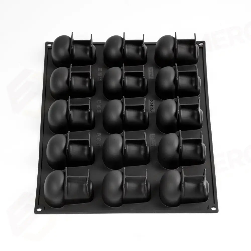STAMPO PAVOFLEX IN SILICONE BABA’ 400 X 300 MM - 15 IMPRONTE MM 78X54X46 H VOL. ~ 96 ML - PX4382S - PAVONI ITALIA