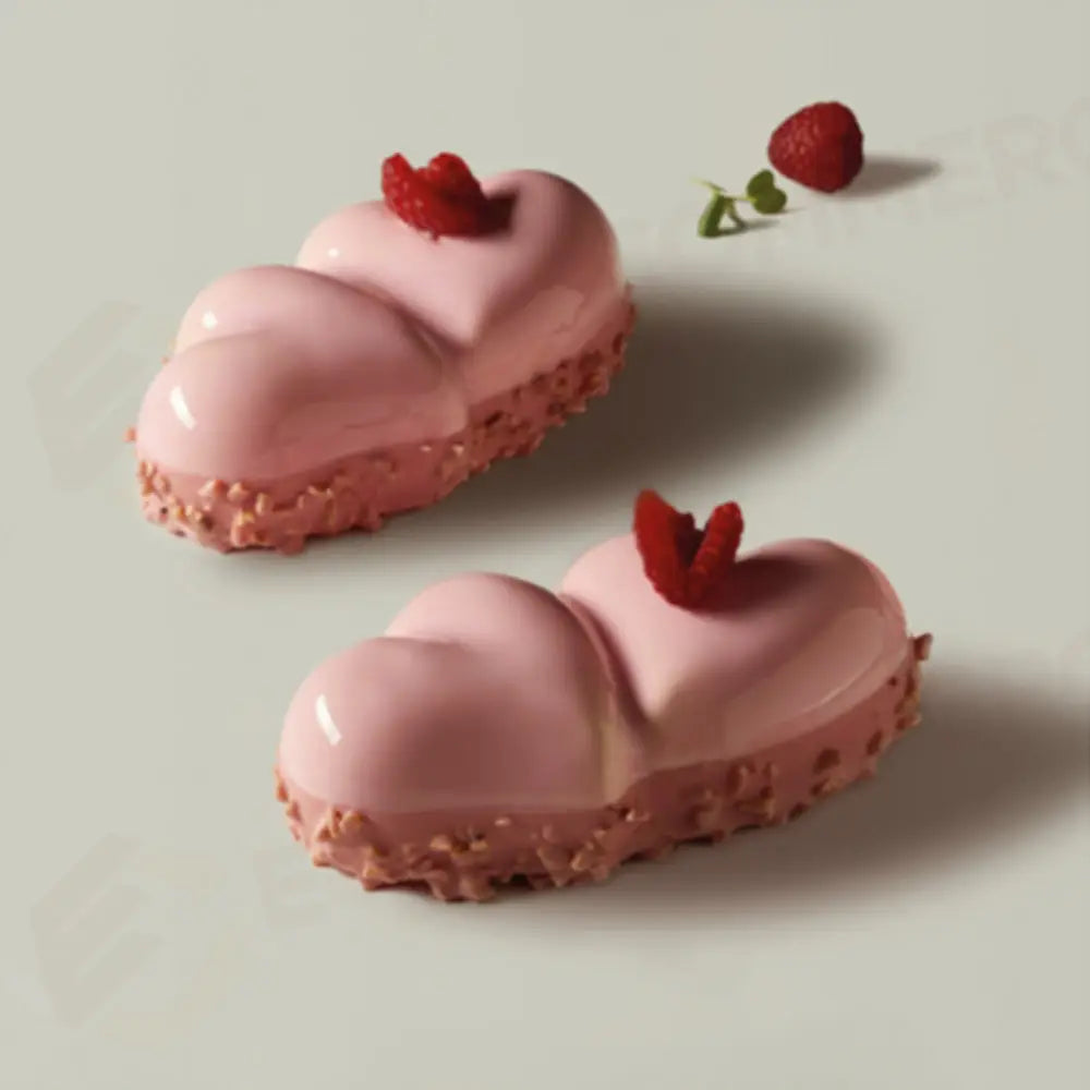 STAMPO PAVOFLEX IN SILICONE BELOVED 400 X 300 MM - 9 IMPRONTE 127 X 71 X H 38 MM - VOL. 200 ML + COPPAPASTA - PX4370S
