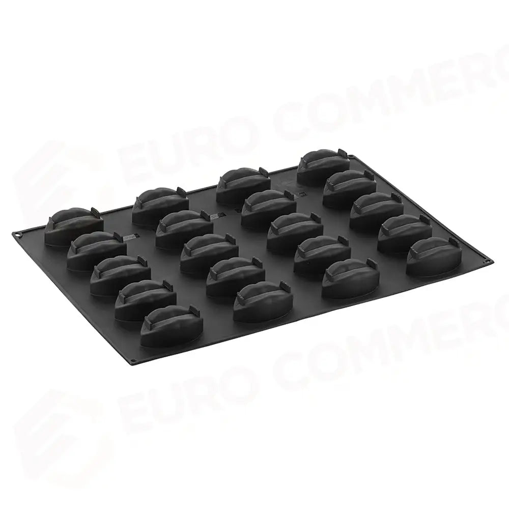 STAMPO PAVOFLEX IN SILICONE BOCCA 600 X 400 MM - 20 IMPRONTE 93 X 50 X H 36 MM - VOL.105 ML - PX054 - PAVONI ITALIA
