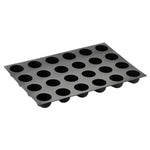 STAMPO PAVOFLEX IN SILICONE BOCCIOLO 600 X 400 MM - 24 IMPRONTE Ø 70 X H 42 MM - VOL.130 ML - PX039 - PAVONI ITALIA