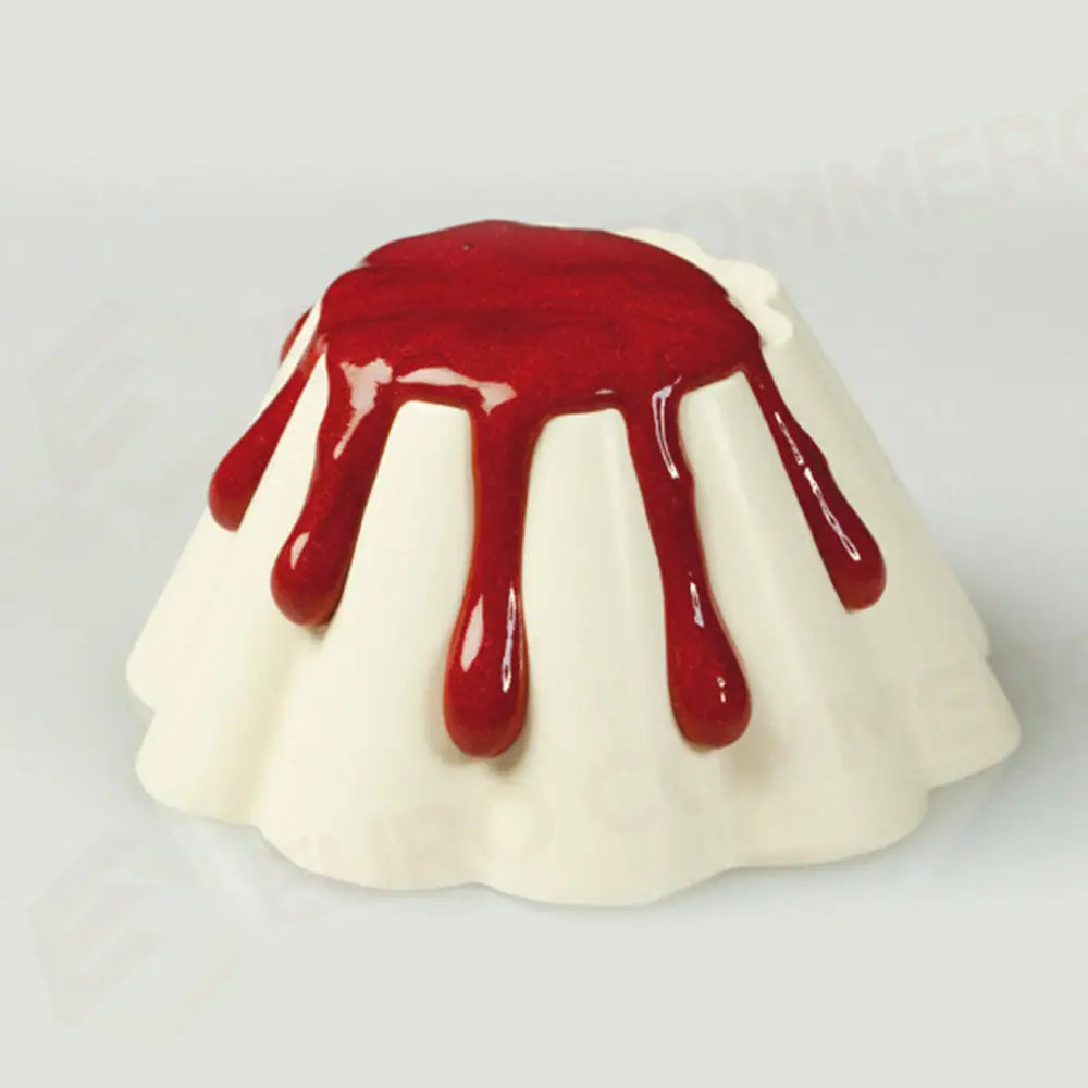 STAMPO PAVOFLEX IN SILICONE BRIOCHETTE 600 X 400 MM - 24 IMPRONTE Ø 79 X H 37 MM - VOL.100 ML - PX003 - PAVONI ITALIA