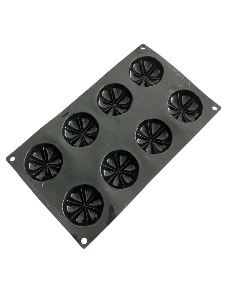 STAMPO PAVOFLEX IN SILICONE CHARM FUSTO 300 X 175 MM - 8 IMPRONTE Ø MM 60X21,5 H VOL. ~ 46 - PX3209S - PAVONI ITALIA