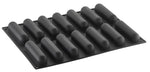 STAMPO PAVOFLEX IN SILICONE CONFY 400 X 300 MM - 14 IMPRONTE 128 X 30 X H 28 MM - VOL.90 ML + COPPAPASTA CPX01 + PACK