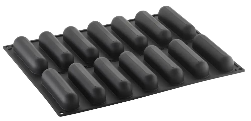 STAMPO PAVOFLEX IN SILICONE CONFY 400 X 300 MM - 14 IMPRONTE 128 X 30 X H 28 MM - VOL.90 ML + COPPAPASTA CPX01 + PACK