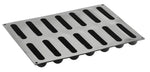 STAMPO PAVOFLEX IN SILICONE CONFY 400 X 300 MM - 14 IMPRONTE 128 X 30 X H 28 MM - VOL.90 ML + COPPAPASTA CPX01 + PACK