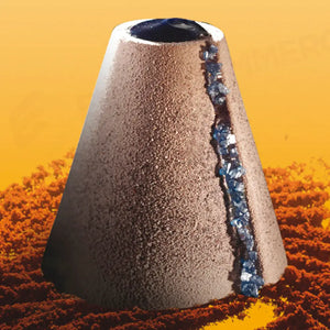 STAMPO PAVOFLEX IN SILICONE CONO 600 X 400 MM - 24 IMPRONTE Ø 65 X H 65 MM - VOL.125 ML - PX021 - PAVONI ITALIA