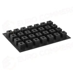 STAMPO PAVOFLEX IN SILICONE CUBO 600 X 400 MM - 28 IMPRONTE 50 X 50 X H 50 MM - VOL.115 ML - PX007 - PAVONI ITALIA