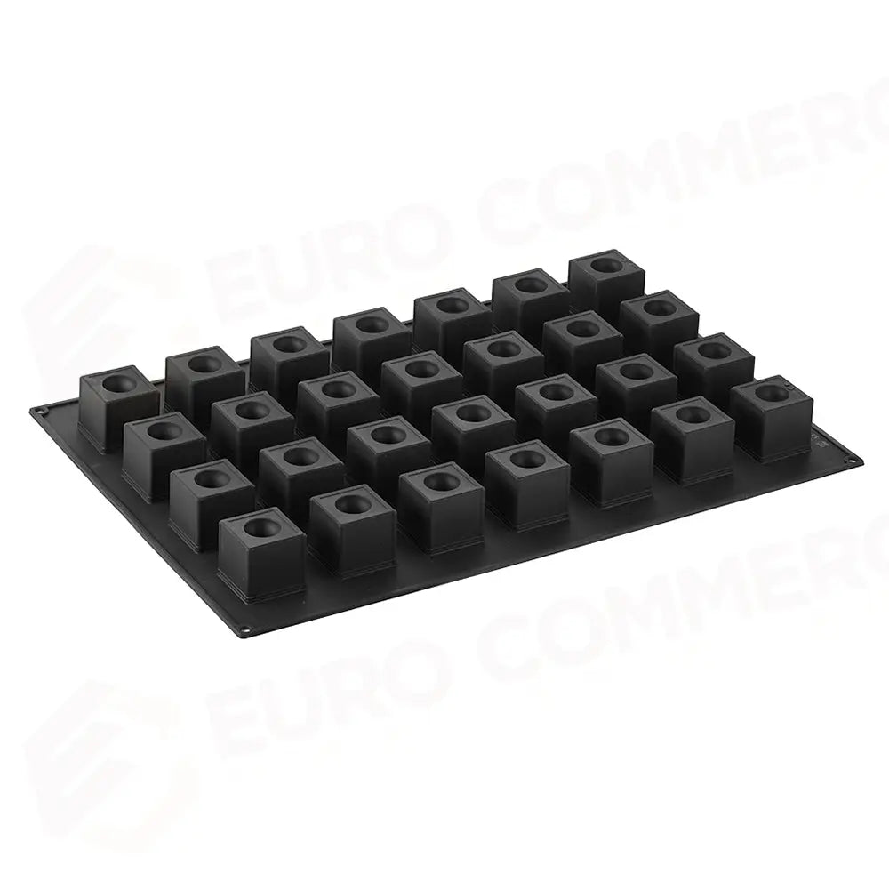 STAMPO PAVOFLEX IN SILICONE CUBO 600 X 400 MM - 28 IMPRONTE 50 X 50 X H 50 MM - VOL.115 ML - PX007 - PAVONI ITALIA