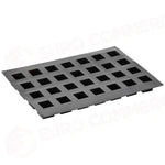 STAMPO PAVOFLEX IN SILICONE CUBO 600 X 400 MM - 28 IMPRONTE 50 X 50 X H 50 MM - VOL.115 ML - PX007 - PAVONI ITALIA