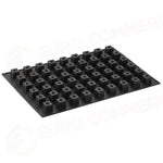 STAMPO PAVOFLEX IN SILICONE CUBO MIGNON 600 X 400 MM - 54 IMPRONTE 30 X 30 X H 30 MM - VOL.25 - PX012 - PAVONI ITALIA
