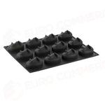 STAMPO PAVOFLEX IN SILICONE CURVY 400 X 300 MM - 12 IMPRONTE 83 X 53 X H 42 MM - VOL.100 ML + PX4304S - PAVONI ITALIA