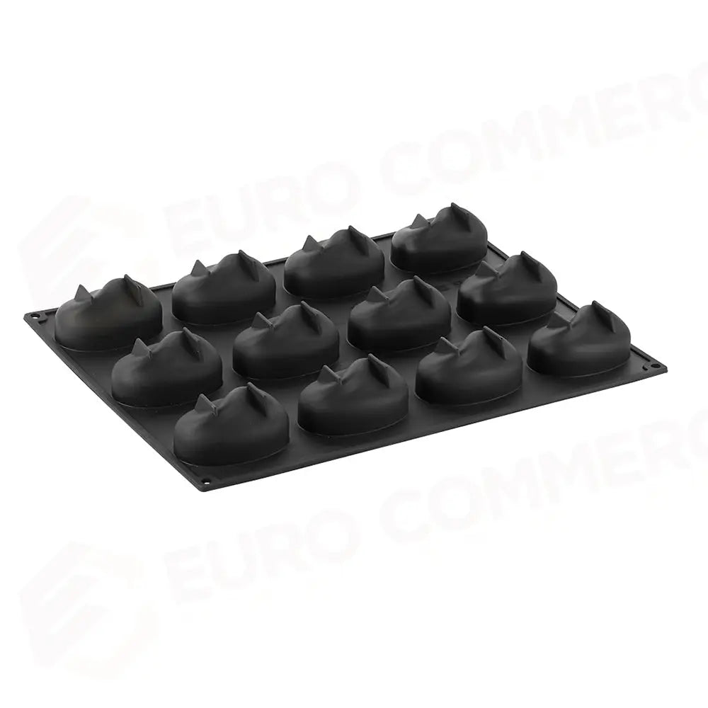 STAMPO PAVOFLEX IN SILICONE CURVY 400 X 300 MM - 12 IMPRONTE 83 X 53 X H 42 MM - VOL.100 ML + PX4304S - PAVONI ITALIA