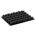 STAMPO PAVOFLEX IN SILICONE DADA 400 X 300 MM - 5 IMPRONTE 360 X 42 X H 37 MM - VOL.420 ML + PX4319S - PAVONI ITALIA